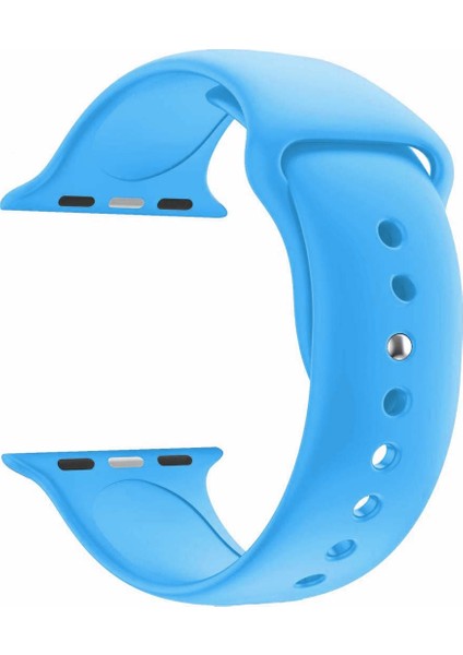 Apple Watch Uyumlu 42 mm Seri 1 2 3 Silikon Kordon Kayış
