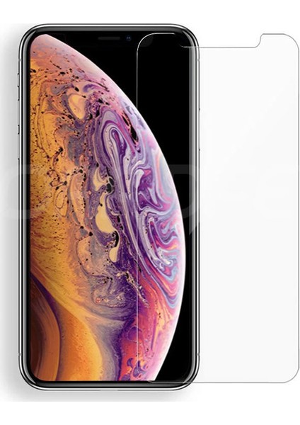 Apple iPhone XS Tempered Glass Cam Ekran Koruma