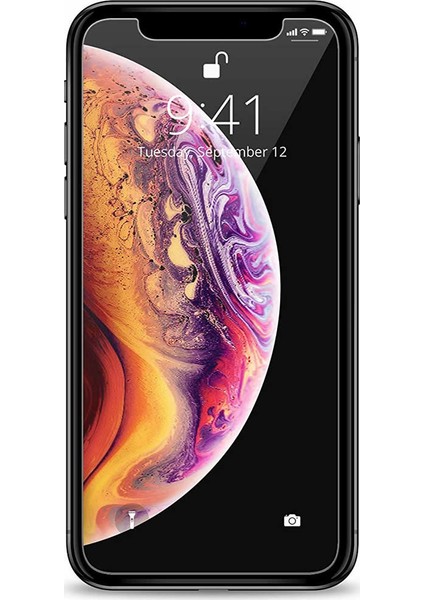 Apple iPhone XS Tempered Glass Cam Ekran Koruma