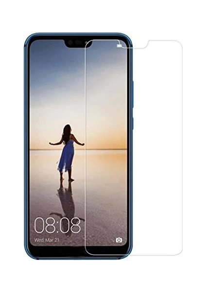 Huawei P20 Lite Tempered Glass Cam Ekran Koruma