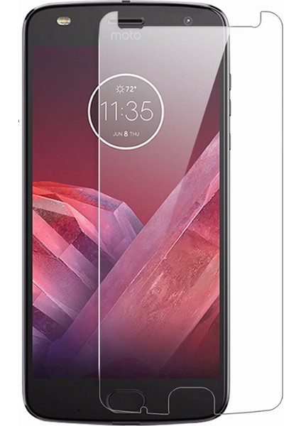 Motorola Moto Z2 Play Tempered Glass Cam Ekran Koruma