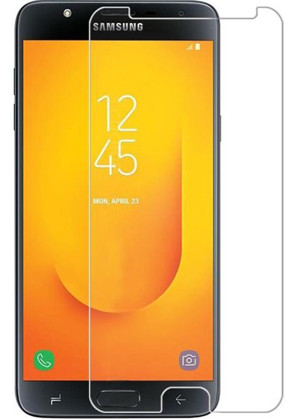 Samsung Galaxy J7 Duo Tempered Glass Cam Ekran Koruma