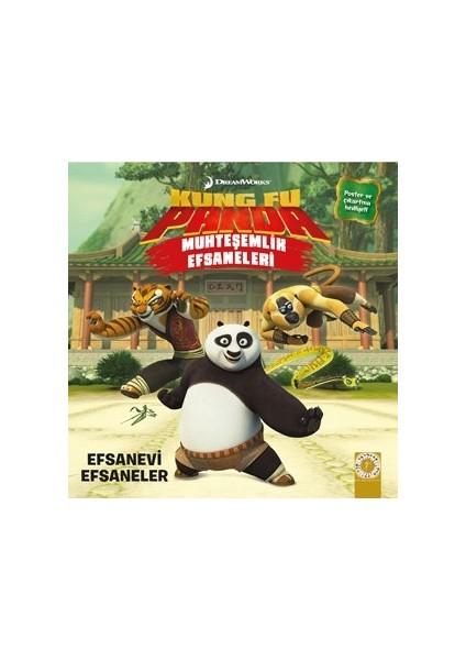 Kung Fu Panda Muhteşemlik Efsaneler Efsanevi Efsaneler Poster Ve Çıkartma Hediyeli