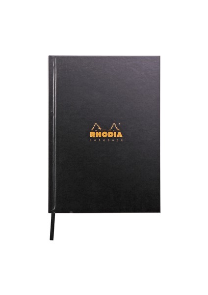Sert Kapak Çizgili Defter Siyah A5 148 210