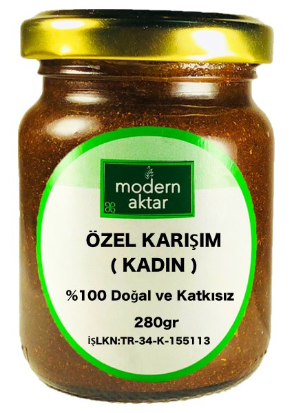 Doğal Kadınlara Özel Bitkisel Karışım 280 gr