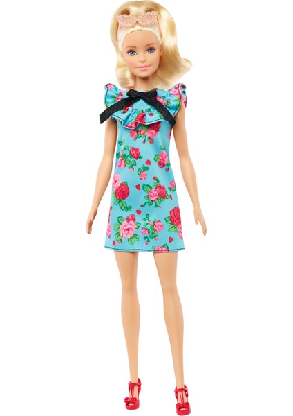 Barbie Büyüleyici Parti Bebekleri - Yeşil Çiçekli Elbiseli