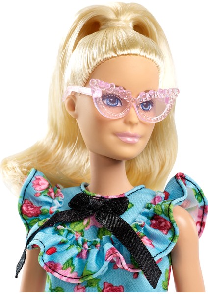 Barbie Büyüleyici Parti Bebekleri - Yeşil Çiçekli Elbiseli