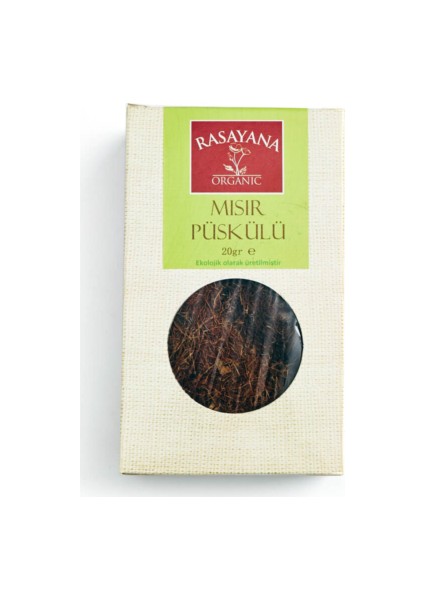 Organik Mısır Püskülü Bitki Çayı 20 gr