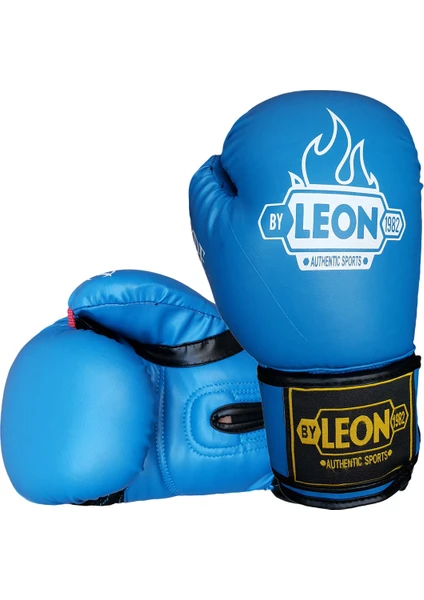 By Leon 1982 Leon Blade Training Boks, Kick Boks ve Muay Thai Eldiveni Mavi