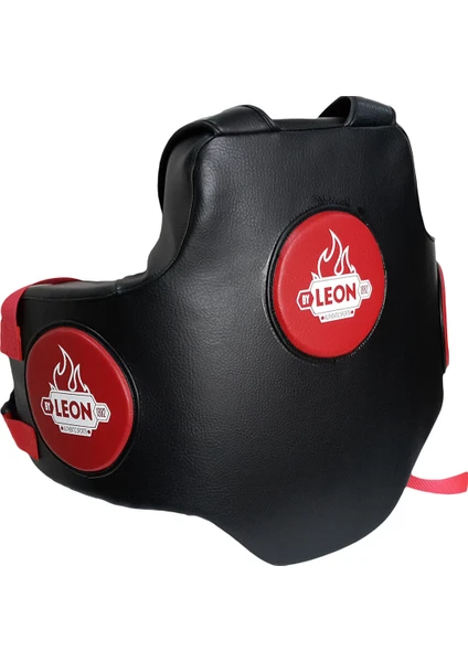 By Leon 1982 Leon Kick Boks ve Muay Thai Gövde Koruyucu Body Protector Kırmızı BYL6202