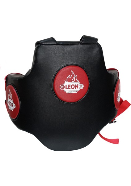 By Leon 1982 Leon Kick Boks ve Muay Thai Gövde Koruyucu Body Protector Kırmızı BYL6202