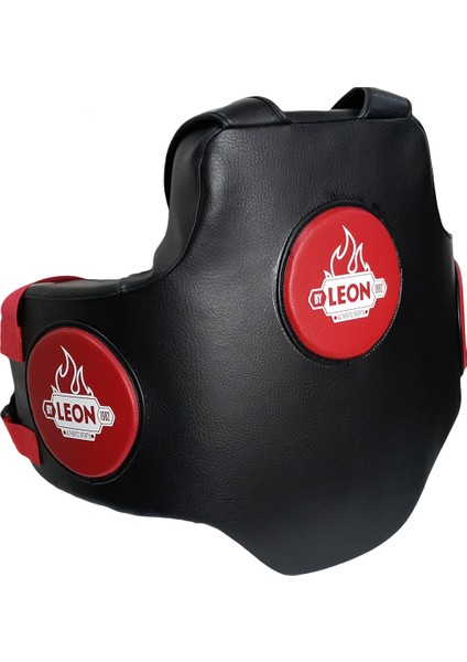 By Leon 1982 Leon Kick Boks ve Muay Thai Gövde Koruyucu Body Protector Kırmızı BYL6202