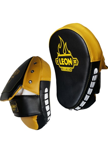 Leon Pro Boks KickBoks ve MMA El Lapası BYL5008 Siyah Sarı indirimleri