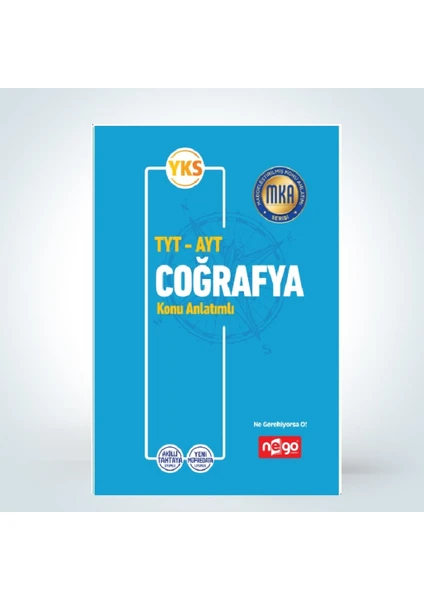 Nego Yayınları Tyt Ayt Coğrafya Konu Anlatımlı