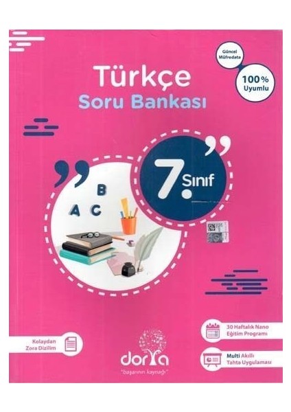 Dora Basım Yayın 7.Sınıf Türkçe Soru Bankası