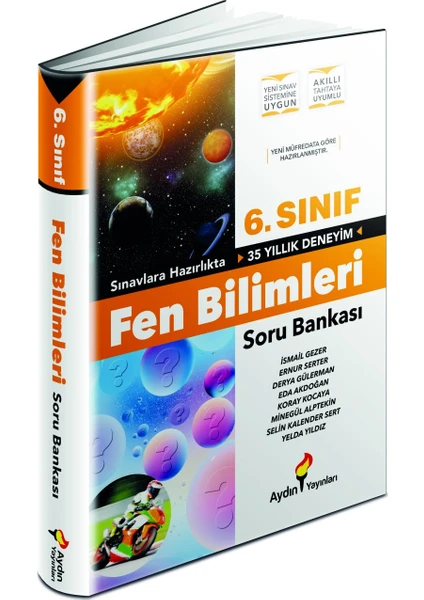 Aydın Yayınları 6. Sınıf Fen Bilimleri Soru Bankası