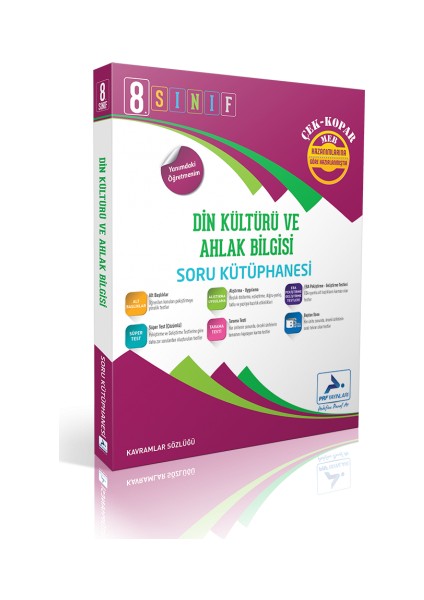 8. Sınıf Din Kültürü ve Ahlak Bilgisi Soru Kütüphanesi