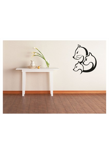 3 Başlı Köpek Duvar Sticker