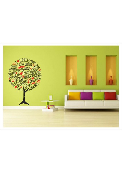 Family Tree Duvar Sticker