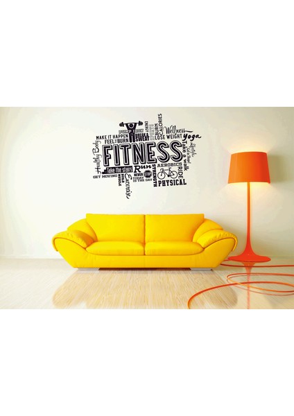 Fitness Duvar Sticker