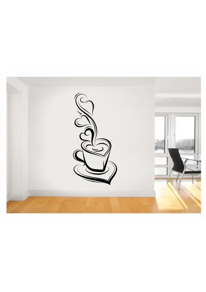Kahve Duvar Sticker