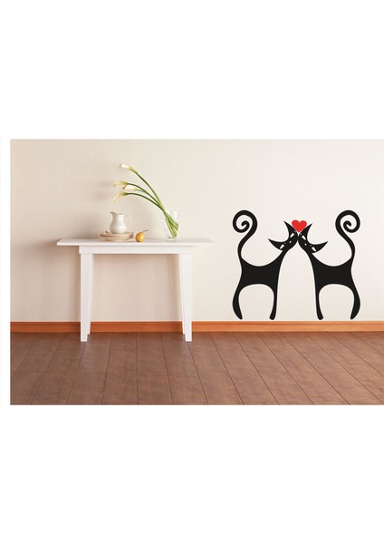 Kedi Duvar Sticker