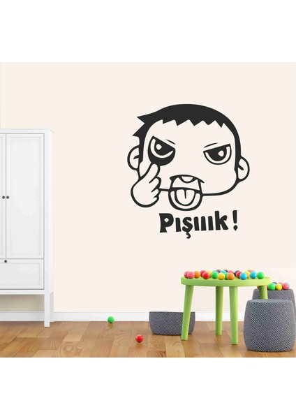 Pışık Duvar Sticker