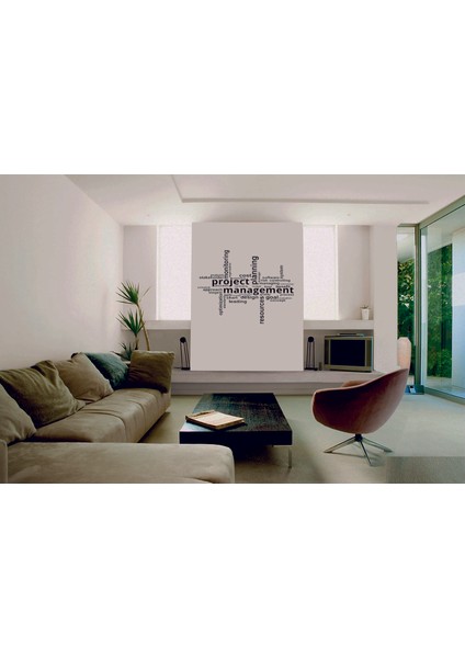 Project Manegement2 Duvar Sticker