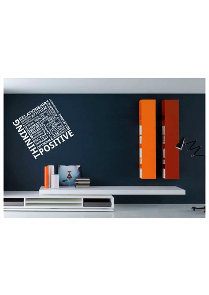 Thınkıng Posıtıve Duvar Sticker