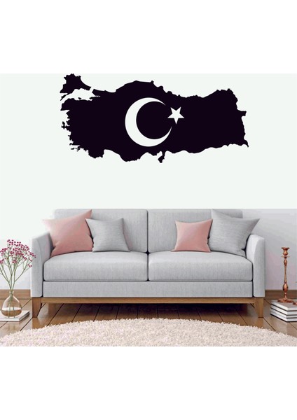 Türkiye Duvar Sticker