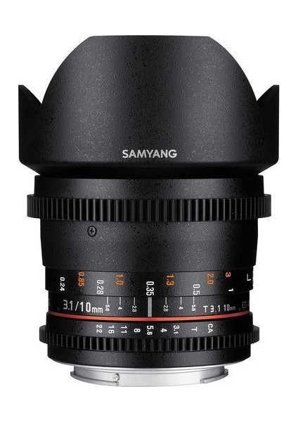 10Mm T3.1 Cine Lens Sony Uyumlu