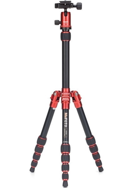 A-0350Q0 Mag.Alum.Colorful Travel Angel Tripod Kırmızı