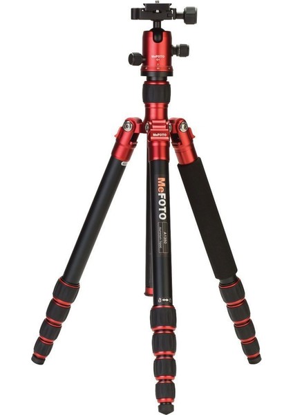 A-1350Q1 Mag.Alum.Colorful Travel Angel Tripod Kırmızı