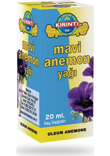 Mavi Anemon Yağı 20 ml