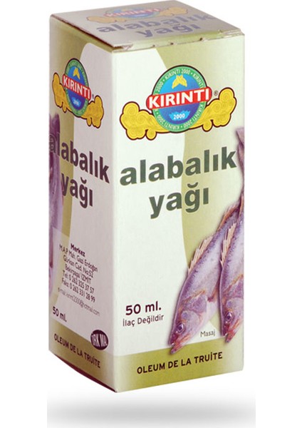Alabalık Yağı 50 ml