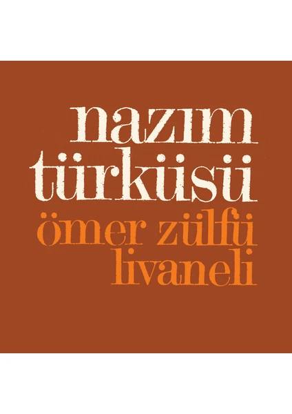 Nazım Türküsü - Zülfü Livaneli (Plak)