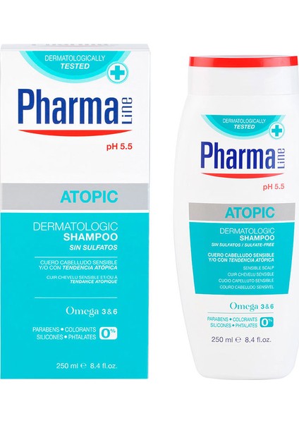 Pharma Line Aşırı Kuru Ciltler için Şampuan