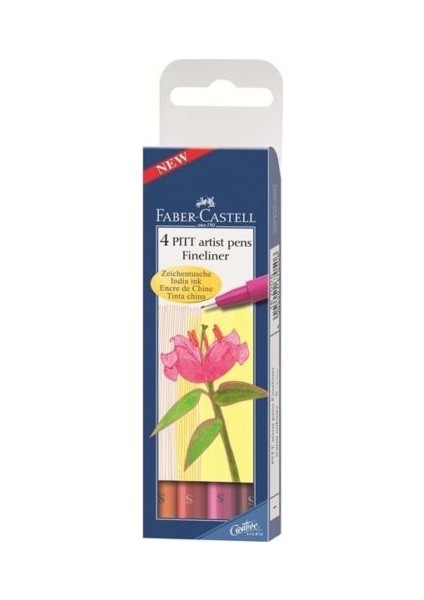 Pitt Çizim Sıcak Renkler