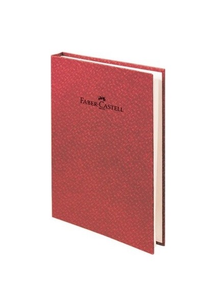 Bambu Serisi A6 Ciltli Çizgili Defter Koyu Kırmızı100 Yaprak
