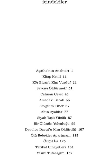 Agatha'nın Anahtarı - Ahmet Ümit modelleri