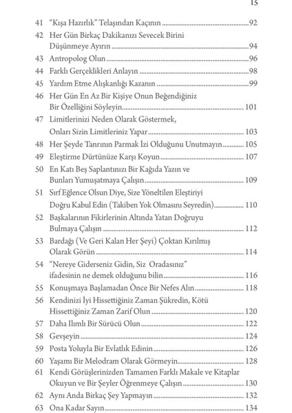 Ufak Şeyleri Dert Etmeyin - Richard Carlson fırsatları