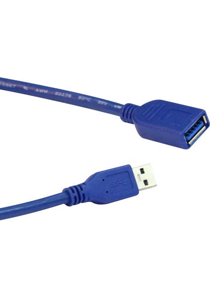 Flaxes Fuz-301 Usb 3.0 1,8M Uzatma Kablo Am-Af