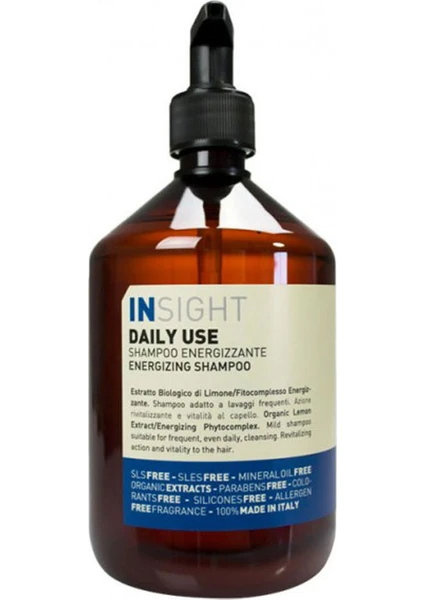 İnsight Daily Use Enerji Veren Günlük Şampuan 400 ml