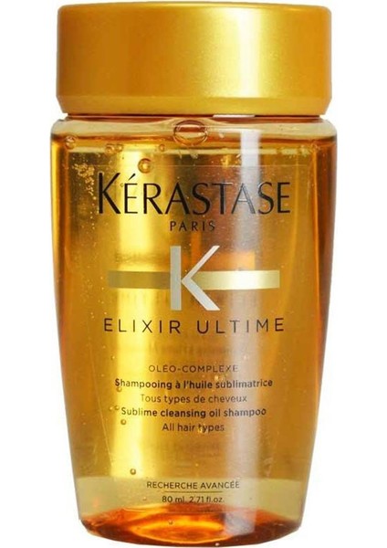 Elixir Ultime Şampuan 80 ml Seyahat Boyu