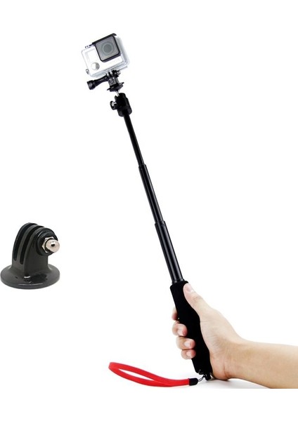 GP54A 50 cm Teleskopik Kaliteli Monopod Selfie Çubuğu ve Tripod Bağlantı fiyatları