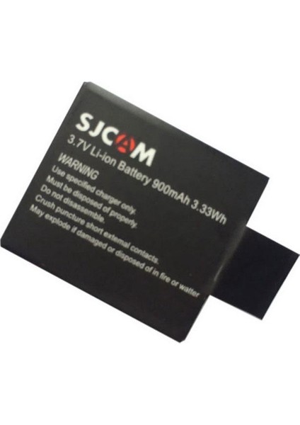 SJCAM SJ4000 SJ5000 Elite M10 Aksiyon Kamera 900 mAh Yedek Batarya