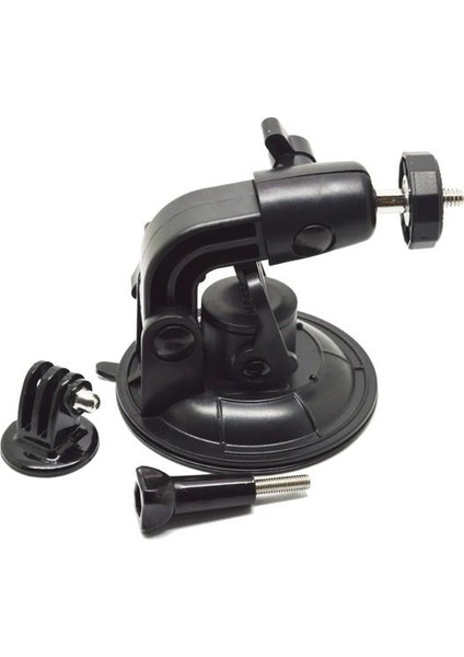 GP70 Aksiyon Kamera Vantuz / Vakum Aparatı + Tripod Adaptörü + Pivot Vida Seti