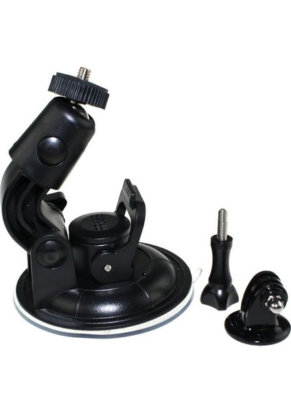 GP70 Aksiyon Kamera Vantuz / Vakum Aparatı + Tripod Adaptörü + Pivot Vida Seti