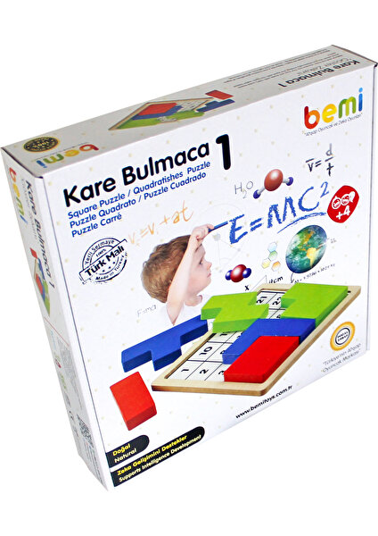 Kare Bulmaca 1 Ahşap