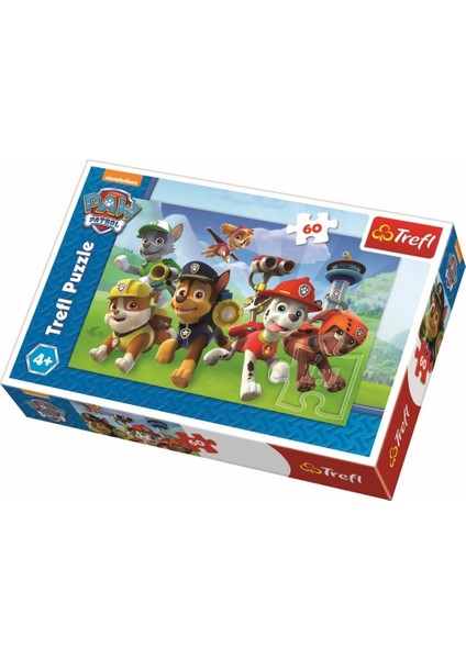 Puzzle Ready To Action, Paw Patrol 60 Parça Puzzle